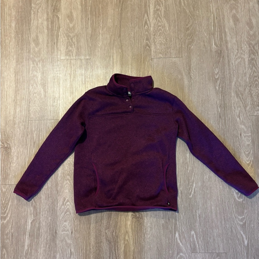 Eddie Bauer  Women’s Sweater Fleece in Deep Purple